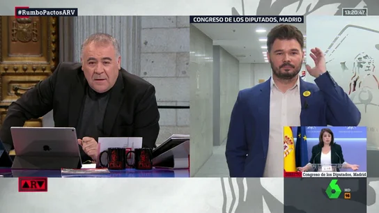 Rufián (ERC) critica que Colau se apoye en Valls y "acepte los votos de quien deportó a 10.000 personas en Francia" Rufián (ERC) critica que Colau se apoye en Valls y "acepte los votos de quien deportó a 10.000 personas en Francia"