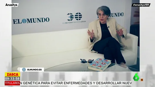 El 'dardo' de Matilde Asensi a los políticos El 'dardo' de Matilde Asensi a los políticos