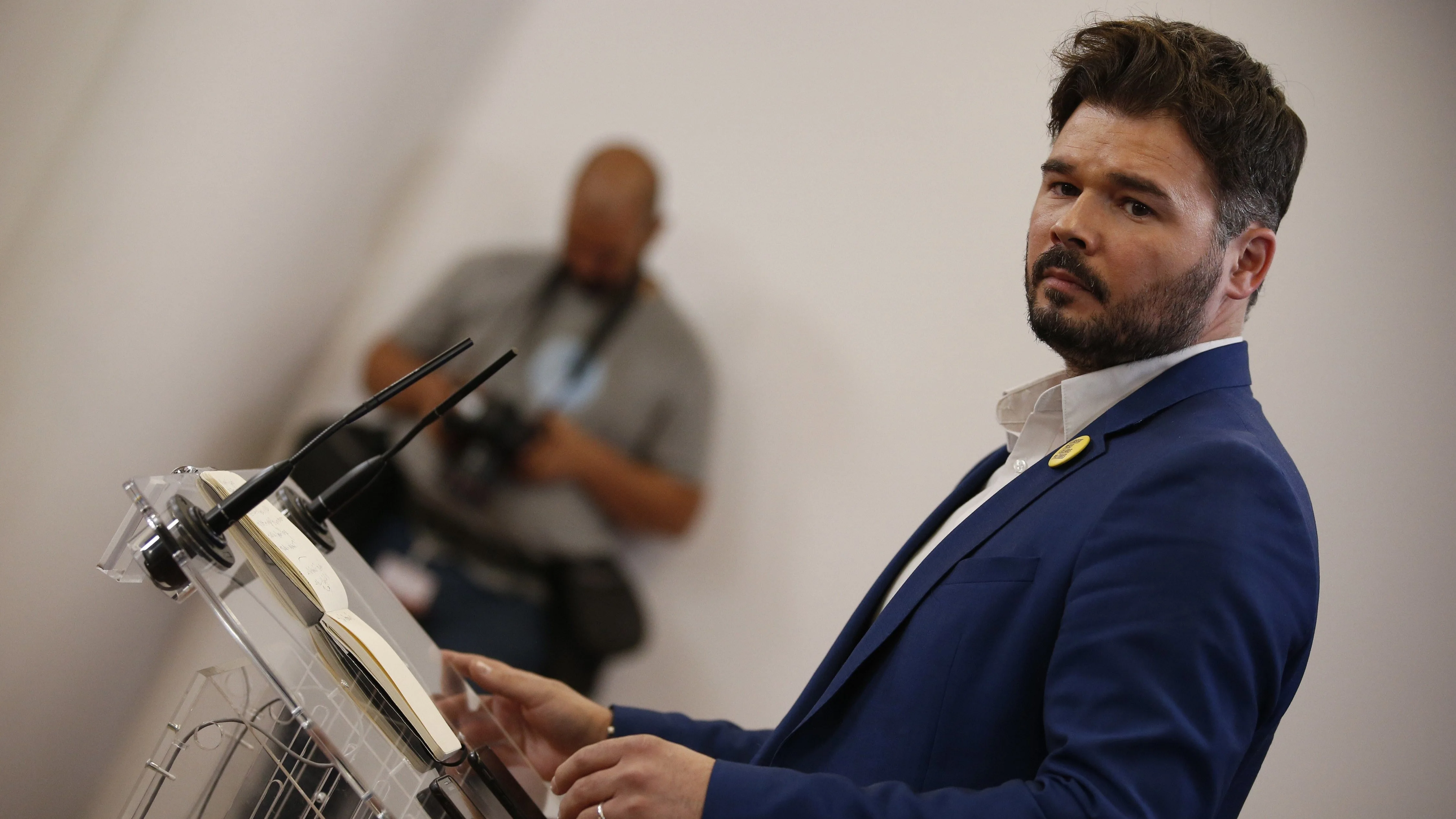 El diputado de ERC Gabriel Rufián 