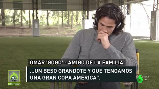 El lado más emotivo de Cavani: se emociona en una entrevista al ver el mensaje de un amigo El lado más emotivo de Cavani: se emociona en una entrevista al ver el mensaje de un amigo