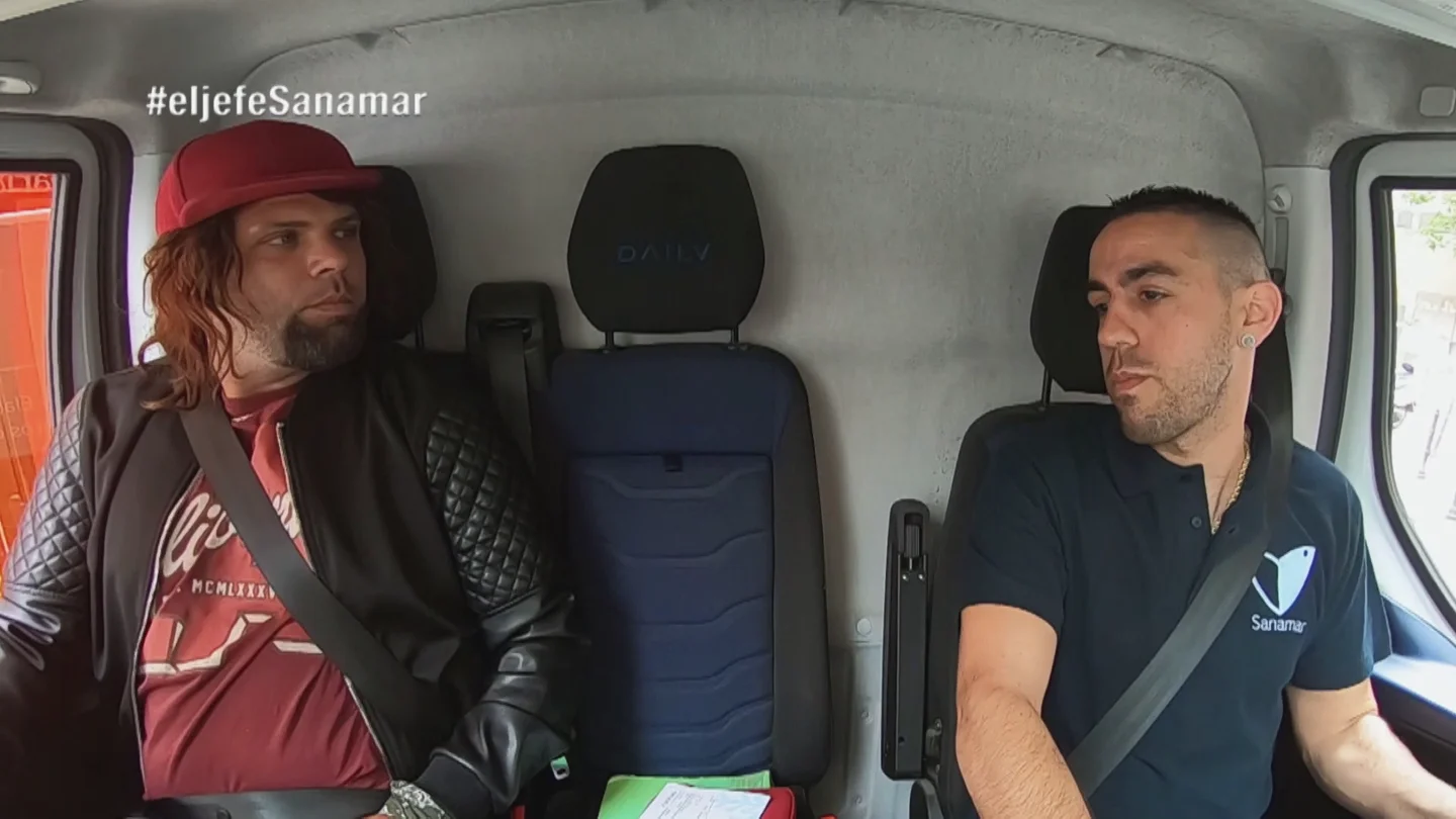 El Jefe infiltrado de Sanamar no para de alucinar con uno de sus comerciales: Sergio El Jefe infiltrado de Sanamar no para de alucinar con uno de sus comerciales: Sergio