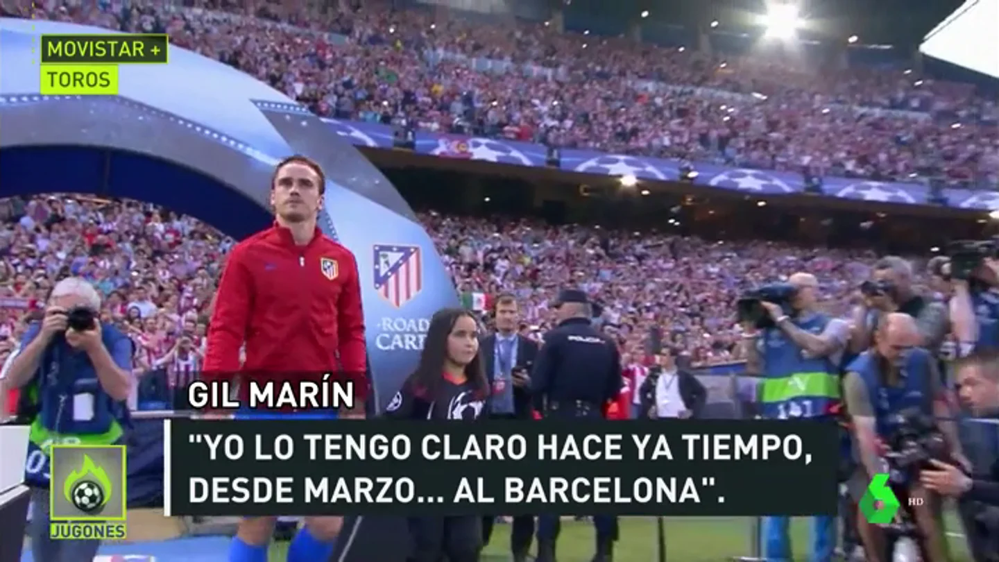 Gil Marín desvela que Griezmann se irá al Barça Gil Marín desvela que Griezmann se irá al Barça
