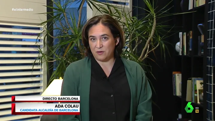 Ada Colau en El Intermedio