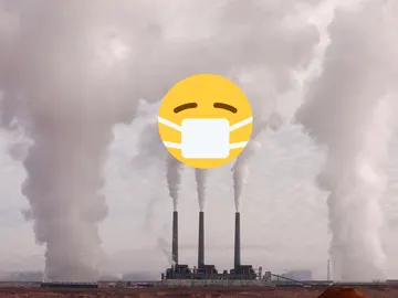 Polución y emojis Polución y emojis