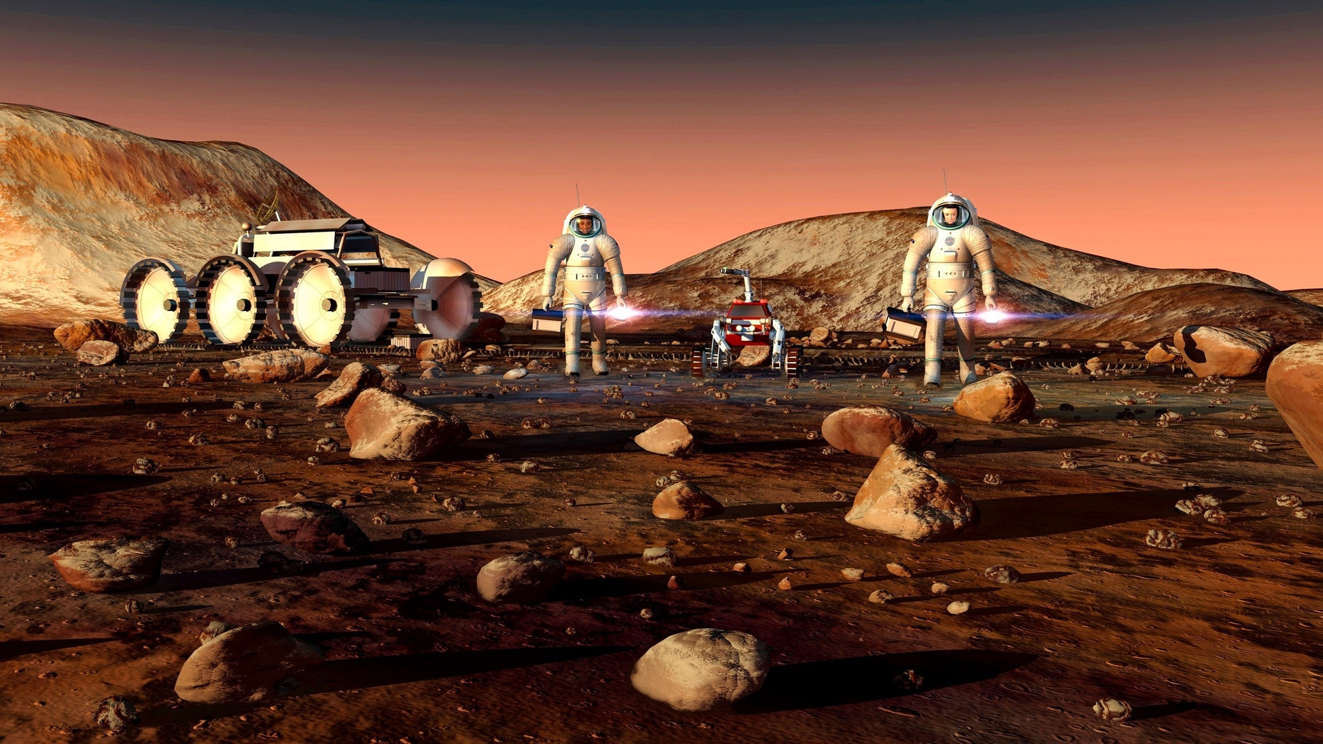 Radiación Marte