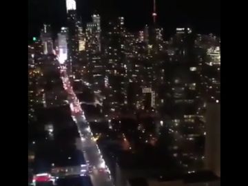 La ciudad de Toronto tras ganar la NBA La ciudad de Toronto tras ganar la NBA