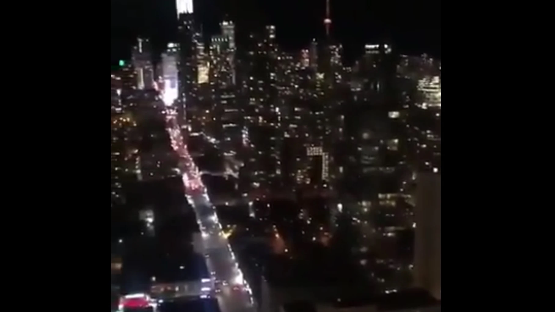 La ciudad de Toronto tras ganar la NBA