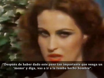 Carla Antonelli durante un reportaje en 1980 Carla Antonelli durante un reportaje en 1980