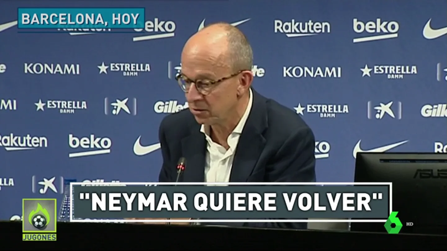 Es oficial: Neymar quiere volver al Barça Es oficial: Neymar quiere volver al Barça