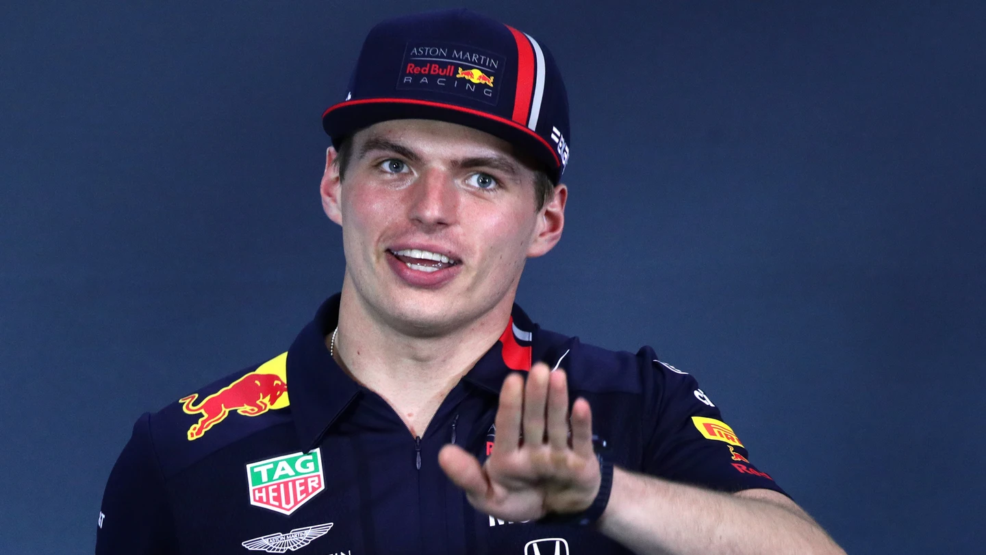 Verstappen habla ante los medios Verstappen habla ante los mediosº
