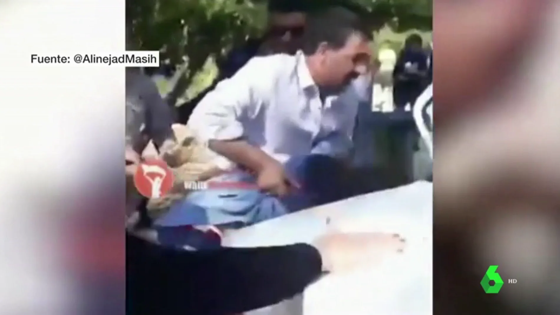 Polémica en Irán tras la brutal detención de una adolescente por jugar con sus amigos con pistolas de agua
