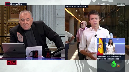 El portavoz de Más Madrid, Íñigo Errejón El portavoz de Más Madrid, Íñigo Errejón