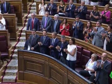 La polémica por la entrevista a Otegi divide al Congreso en el homenaje a las víctimas del terrorismo La polémica por la entrevista a Otegi divide al Congreso en el homenaje a las víctimas del terrorismo