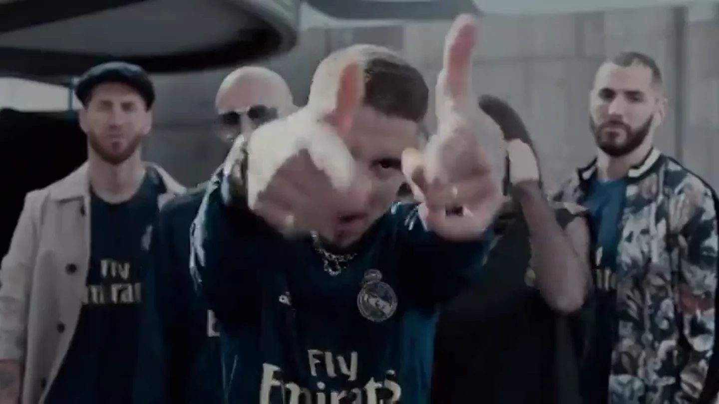 El Madrid presenta la segunda equipación a ritmo de Trap El Madrid presenta la segunda equipación a ritmo de Trap