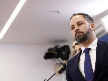 El líder de Vox, Santiago Abascal El líder de Vox, Santiago Abascal