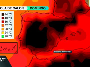 El mapa del infierno: así evolucionarán las temperaturas en los próximos días El mapa del infierno: así evolucionarán las temperaturas en los próximos días