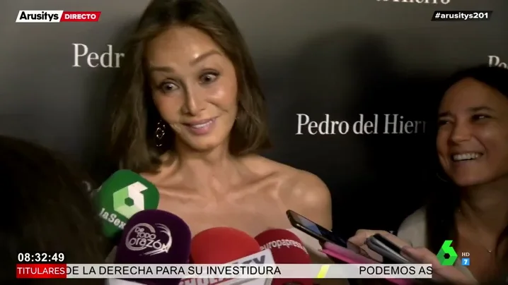 beaLa inesperada respuesta de Isabel Preysler sobre Mario Vargas Llosa que provoca la risa de los periodistas 