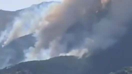 Incendio en Ávila