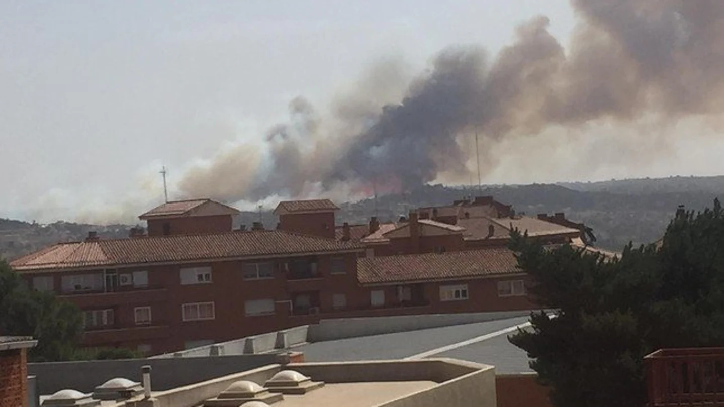 Incendio en Toledo Incendio en Toledo