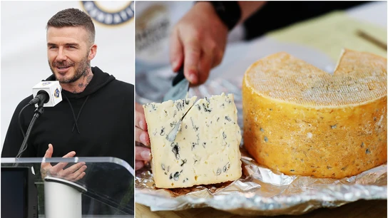 Un queso hecho... con las bacterias de los pies de Beckham Un queso hecho... con las bacterias de los pies de Beckham