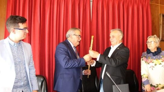 El alcalde de Mieres, Anibal V&aacute;zquez