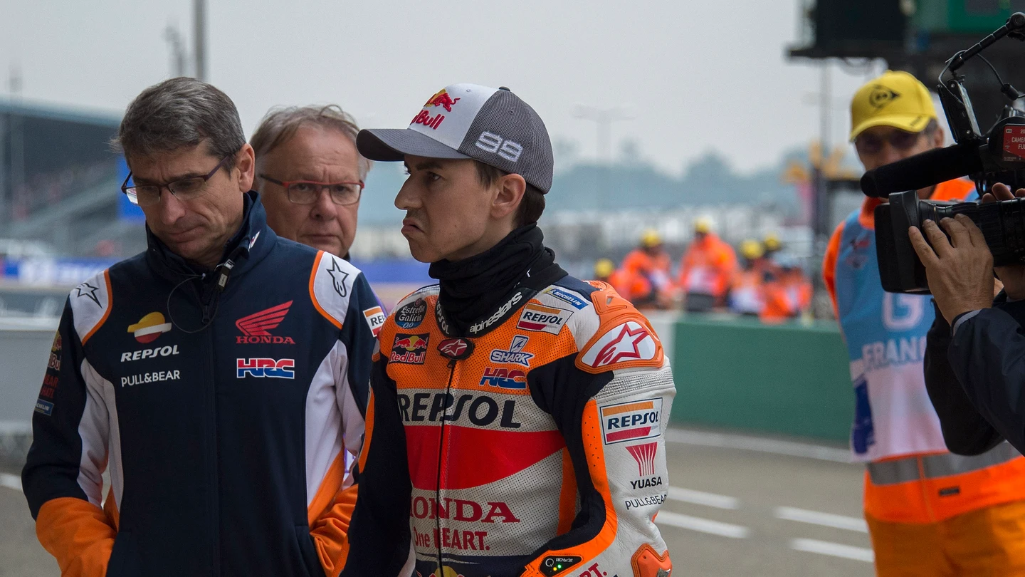 Jorge Lorenzo, en el GP de Francia Jorge Lorenzo, en el GP de Francia