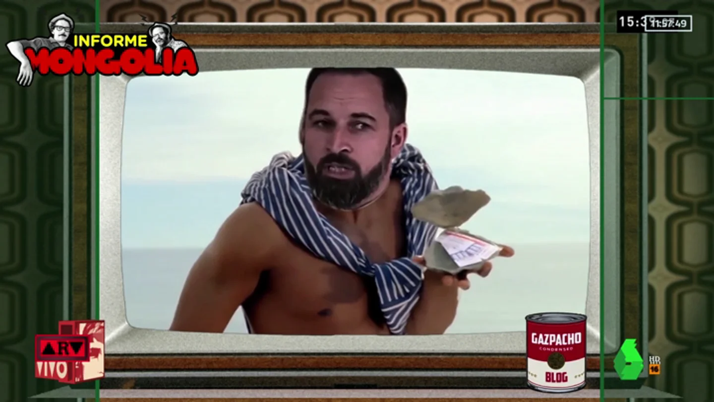 Así sería el anuncio de 'Old Spice' protagonizado por Santiago Abascal Así sería el anuncio de 'Old Spice' protagonizado por Santiago Abascal