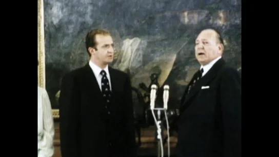 El rey Juan Carlos y su padre, don Juan El rey Juan Carlos y su padre, don Juan