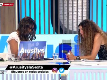 Así pillan a Patricia Benítez y Angie Cárdenas antes de arrancar el programa Así pillan a Patricia Benítez y Angie Cárdenas antes de arrancar el programa