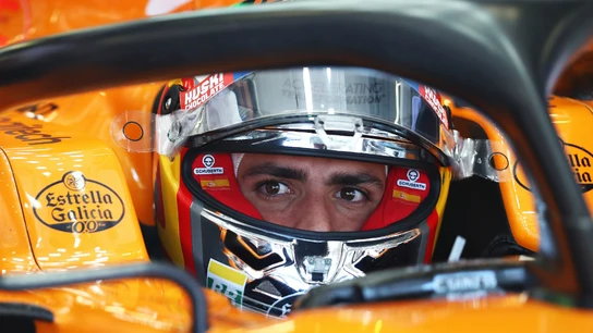 Carlos Sainz, en su McLaren Carlos Sainz, en su McLaren