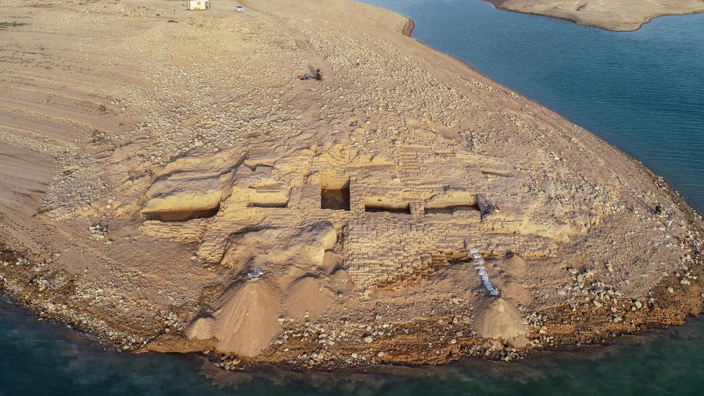 Palacio de la civilización Mittani en Irak Palacio de la civilización Mittani en Irak