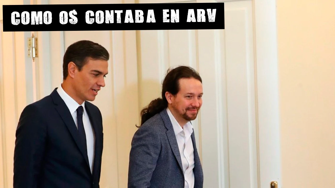 Pedro Sánchez y Pablo Iglesias