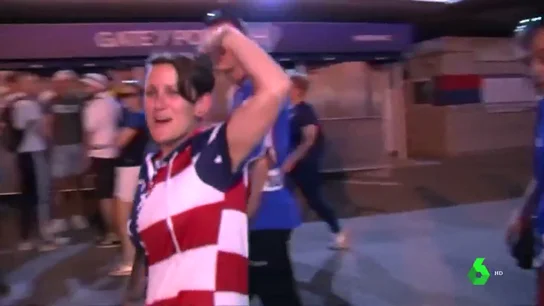 Debate entre la afición de EEUU por las palabras y la actitud de Rapinoe: "Todavía tenemos la capacidad de decidir" Debate entre la afición de EEUU por las palabras y la actitud de Rapinoe: "Todavía tenemos la capacidad de decidir"