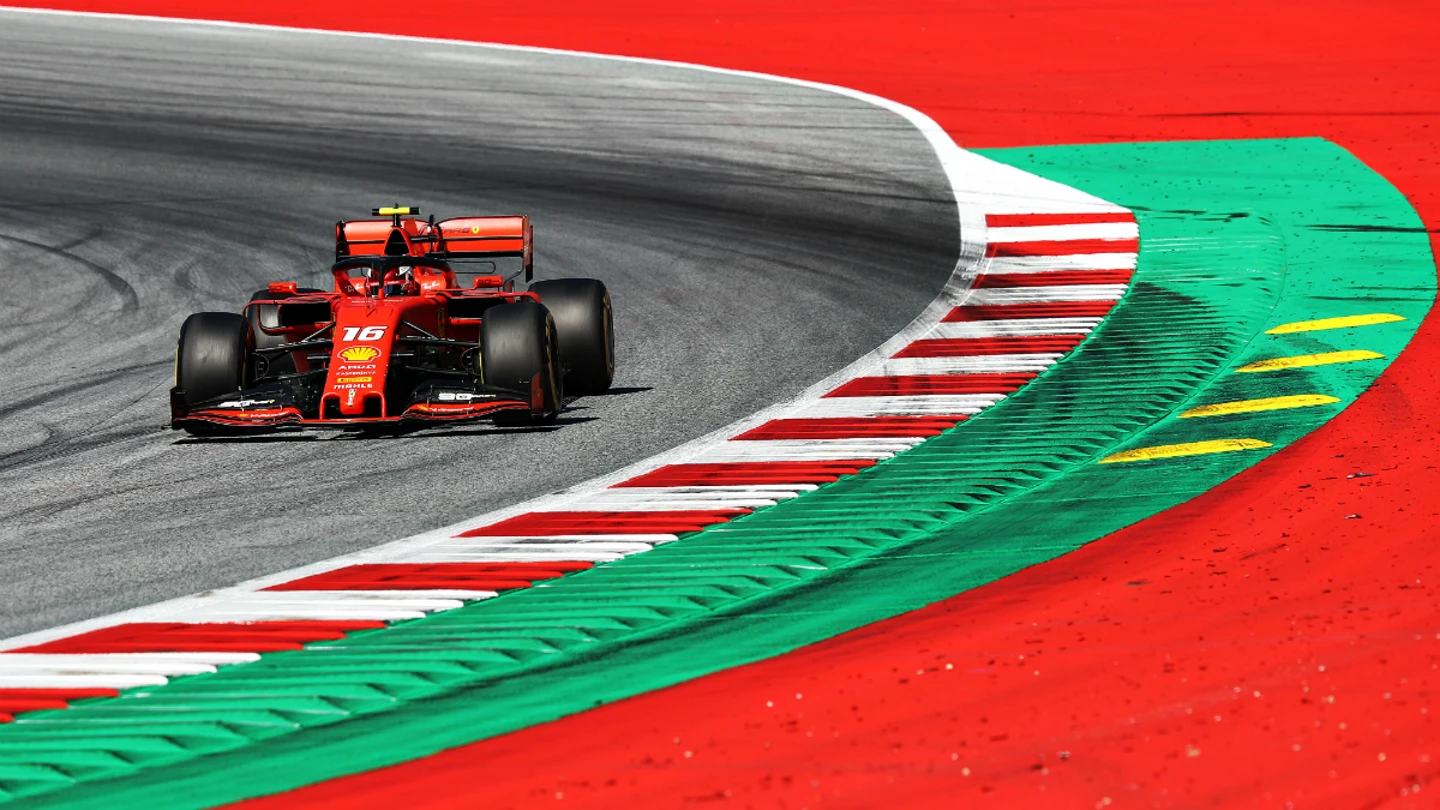 Leclerc, en el GP de Austria Leclerc, en el GP de Austria