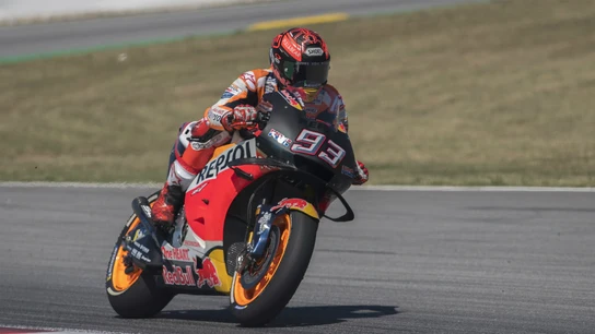 Marc Márquez, con la Honda Marc Márquez, con la Honda