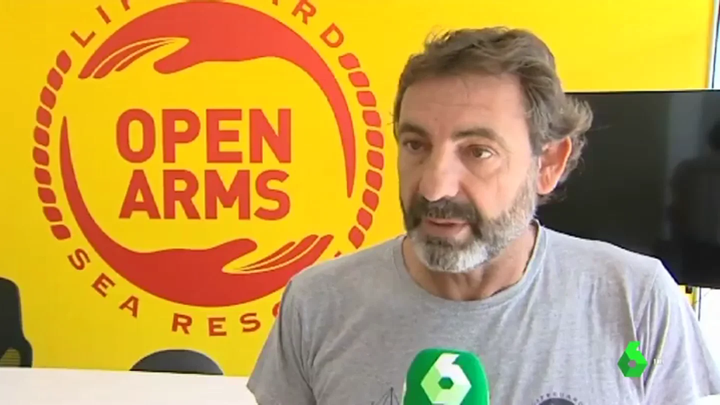 Oscar Camps no cede a las amenazas de Salvini: "De la cárcel se sale, del fondo del mar no" Oscar Camps no cede a las amenazas de Salvini: "De la cárcel se sale, del fondo del mar no"