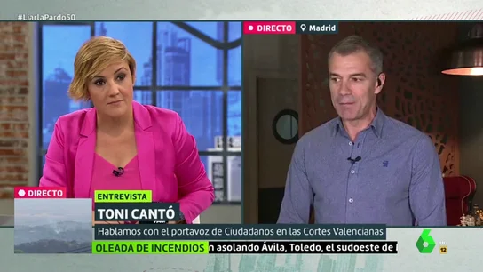Toni Cantó: "Ciudadanos dijo no a Pedro Sánchez y no vamos a faltar a nuestro compromiso" Toni Cantó: "Ciudadanos dijo no a Pedro Sánchez y no vamos a faltar a nuestro compromiso"