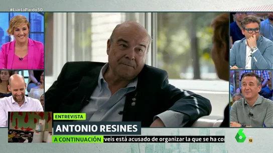 Antonio Resines critica los comentarios de Francisco Serrano sobre la sentencia de 'La Manada': "Eso no se puede decir" Antonio Resines critica los comentarios de Francisco Serrano sobre la sentencia de 'La Manada': "Eso no se puede decir"