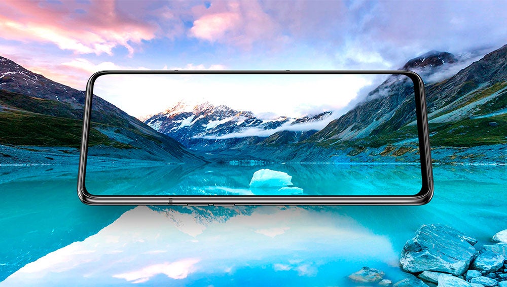 La pantalla no tiene bordes gracias a su cámara rotatoria