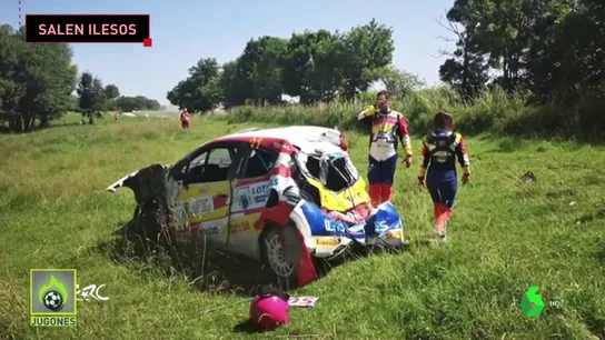 "": Efrén Llarena relata cómo fue su grave accidente en el rally de Polonia "": Efrén Llarena relata cómo fue su grave accidente en el rally de Polonia