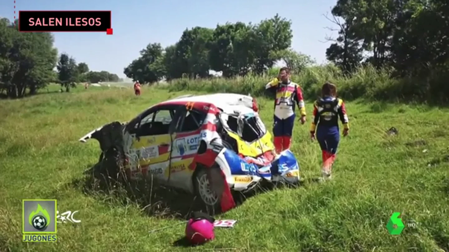 "": Efrén Llarena relata cómo fue su grave accidente en el rally de Polonia "": Efrén Llarena relata cómo fue su grave accidente en el rally de Polonia
