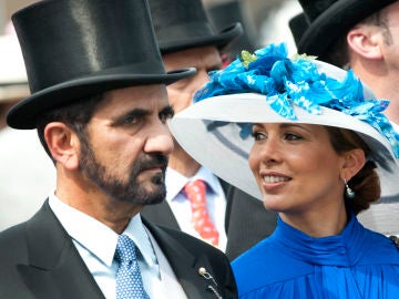 Émir de Dubái y la princesa Haya Émir de Dubái y la princesa Haya