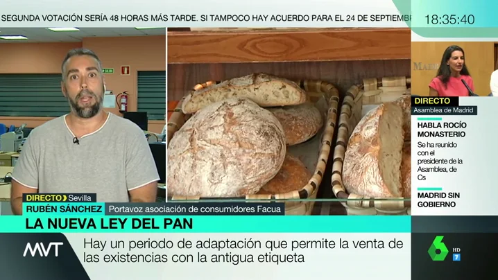 La calve para hacer cumplir la nueva ley del pan: "Los inspectores tienen que poner 'multazos' cuando detecten un fraude" La calve para hacer cumplir la nueva ley del pan: "Los inspectores tienen que poner 'multazos' cuando detecten un fraude"