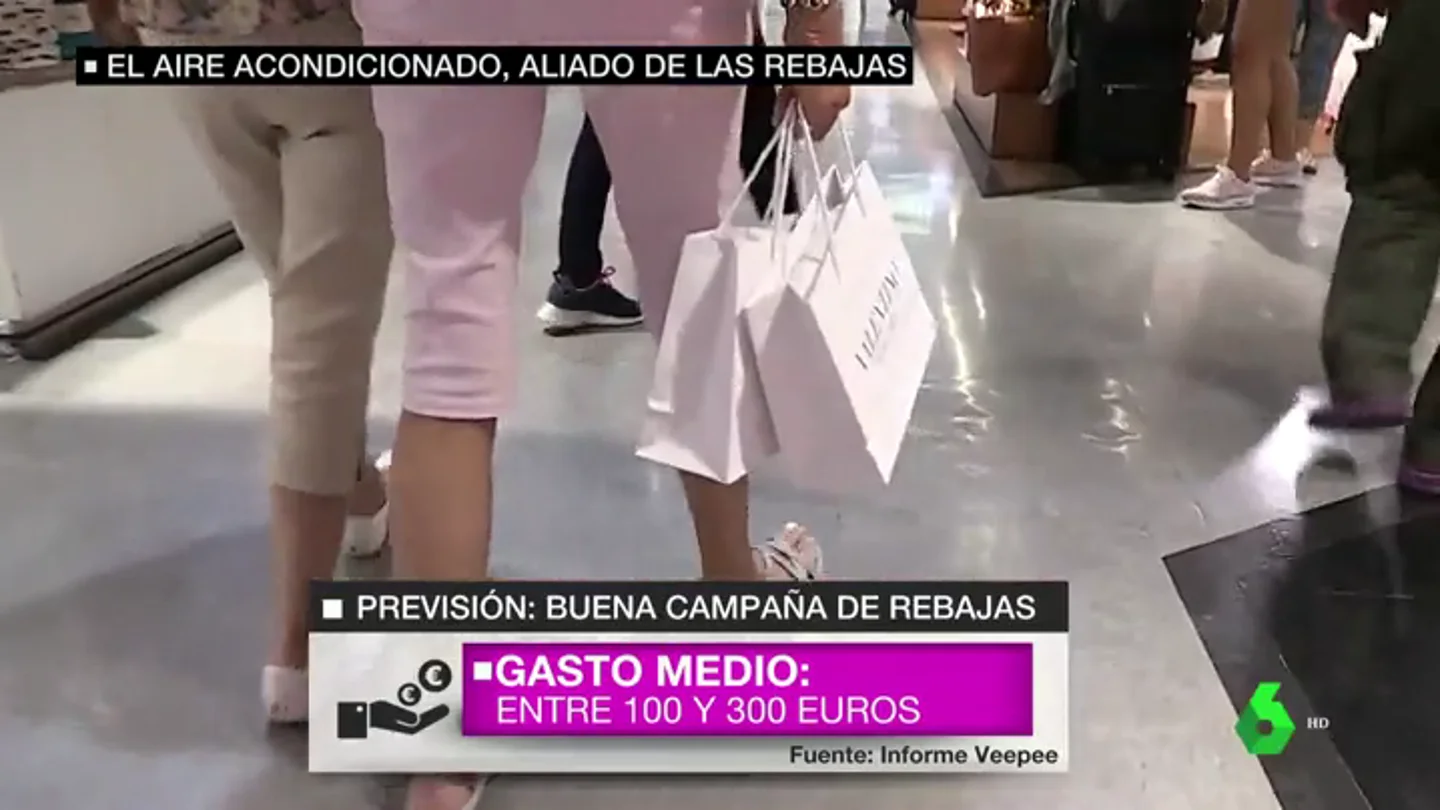 Las mejores rebajas de verano de la década: cada persona se gastará entre 100 y 300 euros Las mejores rebajas de verano de la década: cada persona se gastará entre 100 y 300 euros