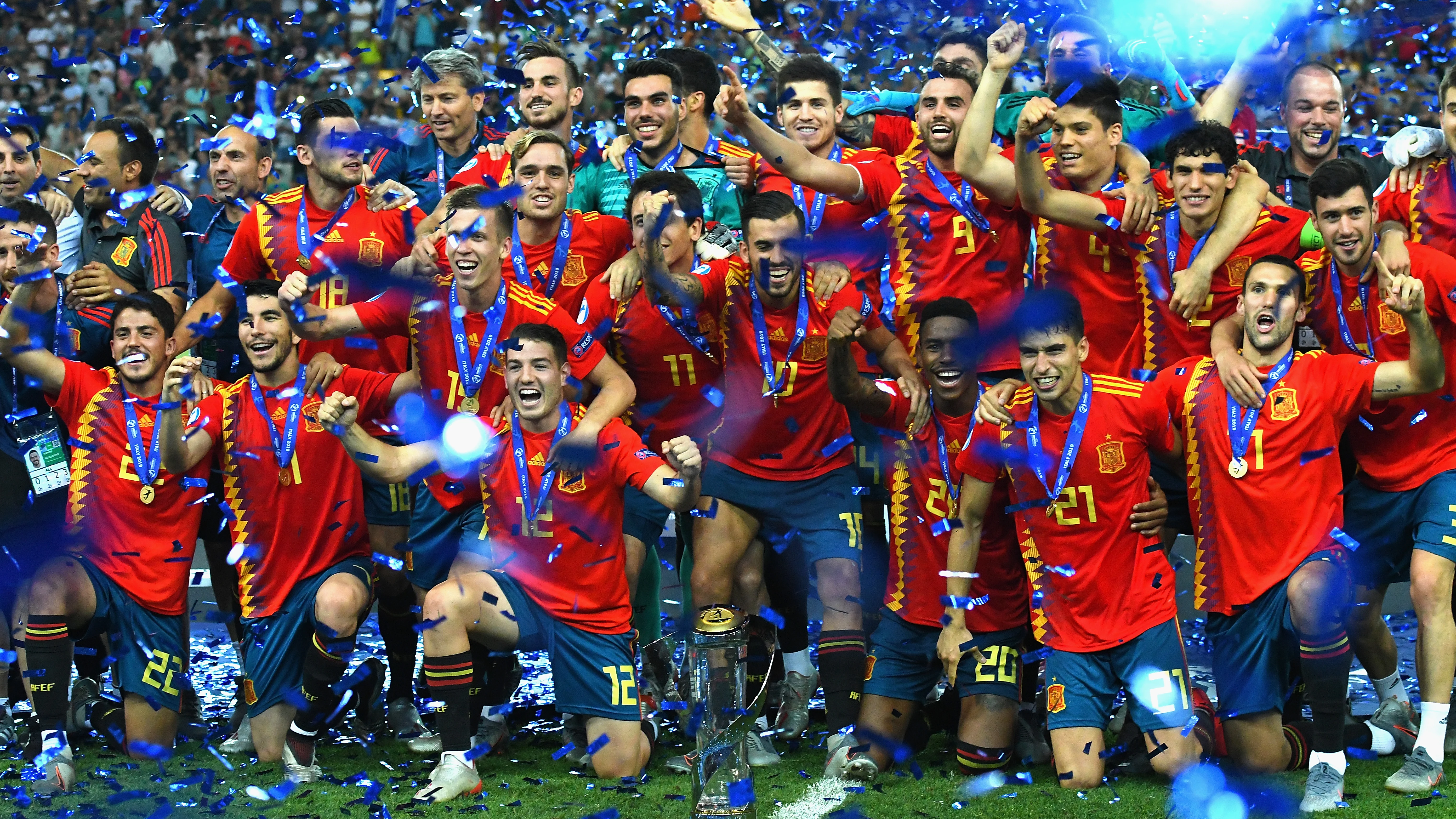 La selección española sub-21, campeona de Europa