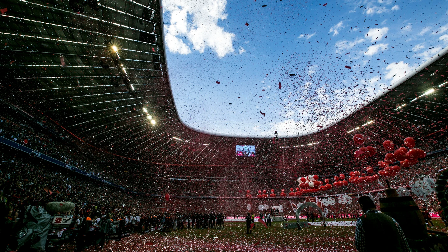 El Allianz Arena, el estadio del Bayern de Múnich El Allianz Arena, el estadio del Bayern de Múnich