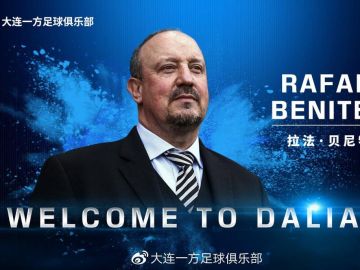 Rafa Benítez, nuevo entrenador del Dalian Yifang Rafa Benítez, nuevo entrenador del Dalian Yifang