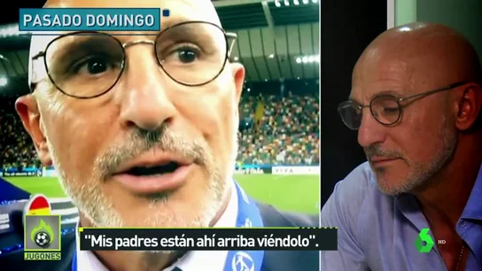 Luis de la Fuente, en 'Jugones': "" Luis de la Fuente, en 'Jugones': ""