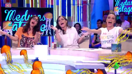 Así es 'Medusas al ataque', el hit imprescindible de este verano con Boticaria García, Anna Simon y Ana Morgade Así es 'Medusas al ataque', el hit imprescindible de este verano con Boticaria García, Anna Simon y Ana Morgade