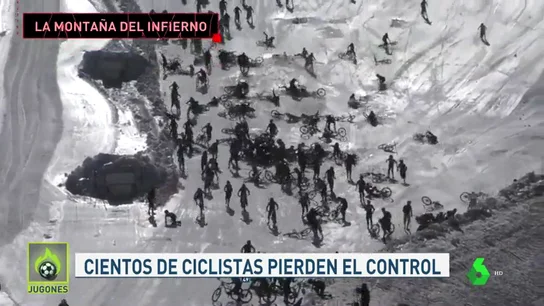 La 'montaña del infierno' de los Alpes: más de mil ciclistas cuesta abajo con brutales accidentes La 'montaña del infierno' de los Alpes: más de mil ciclistas cuesta abajo con brutales accidentes